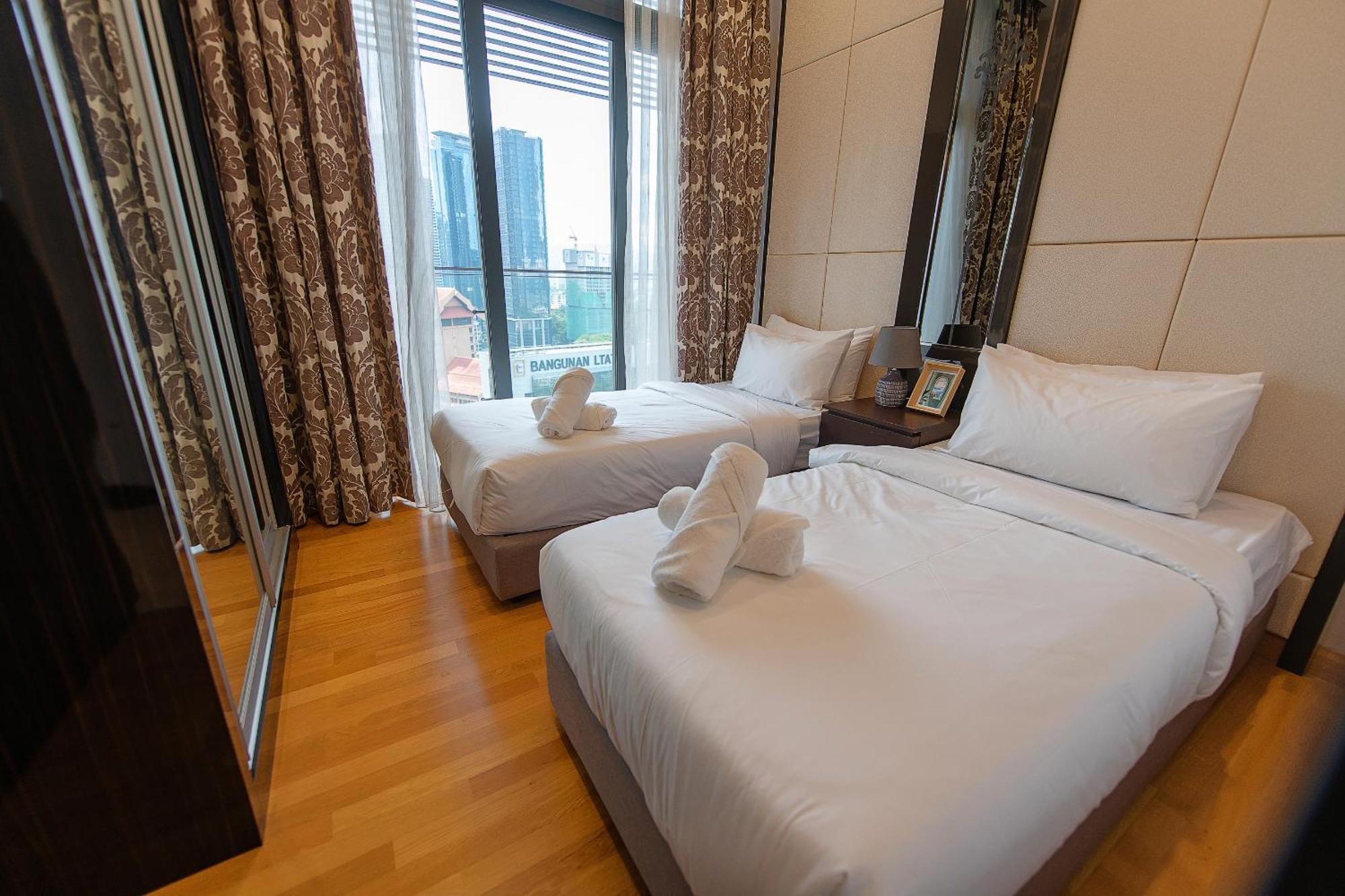 Apartamento 1-6pax Dorsett Kl 3mins To Pavilion Infinity Pool