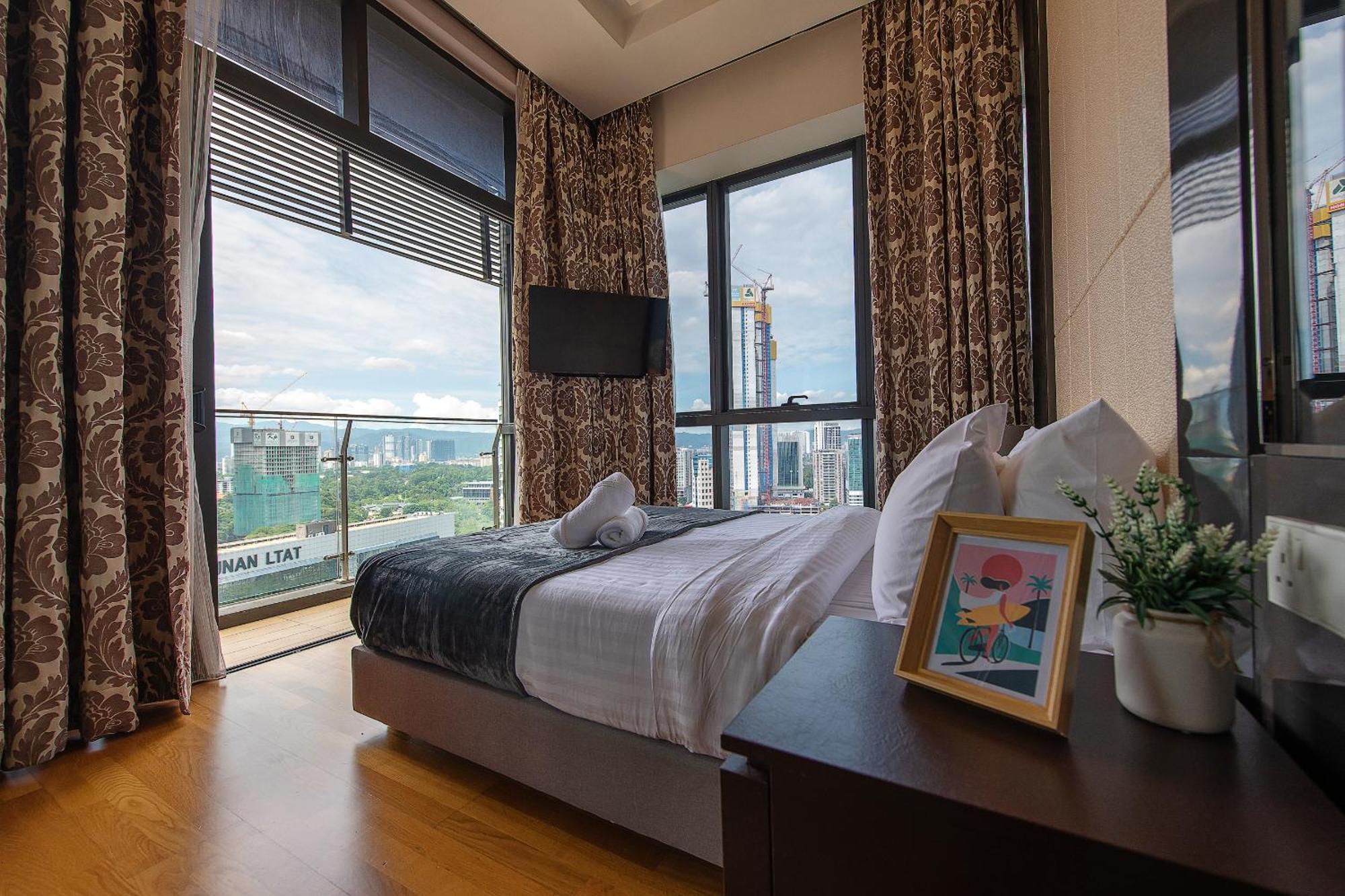 1-6pax Dorsett Kl 3mins To Pavilion Infinity Pool Apartamento Kuala Lumpur